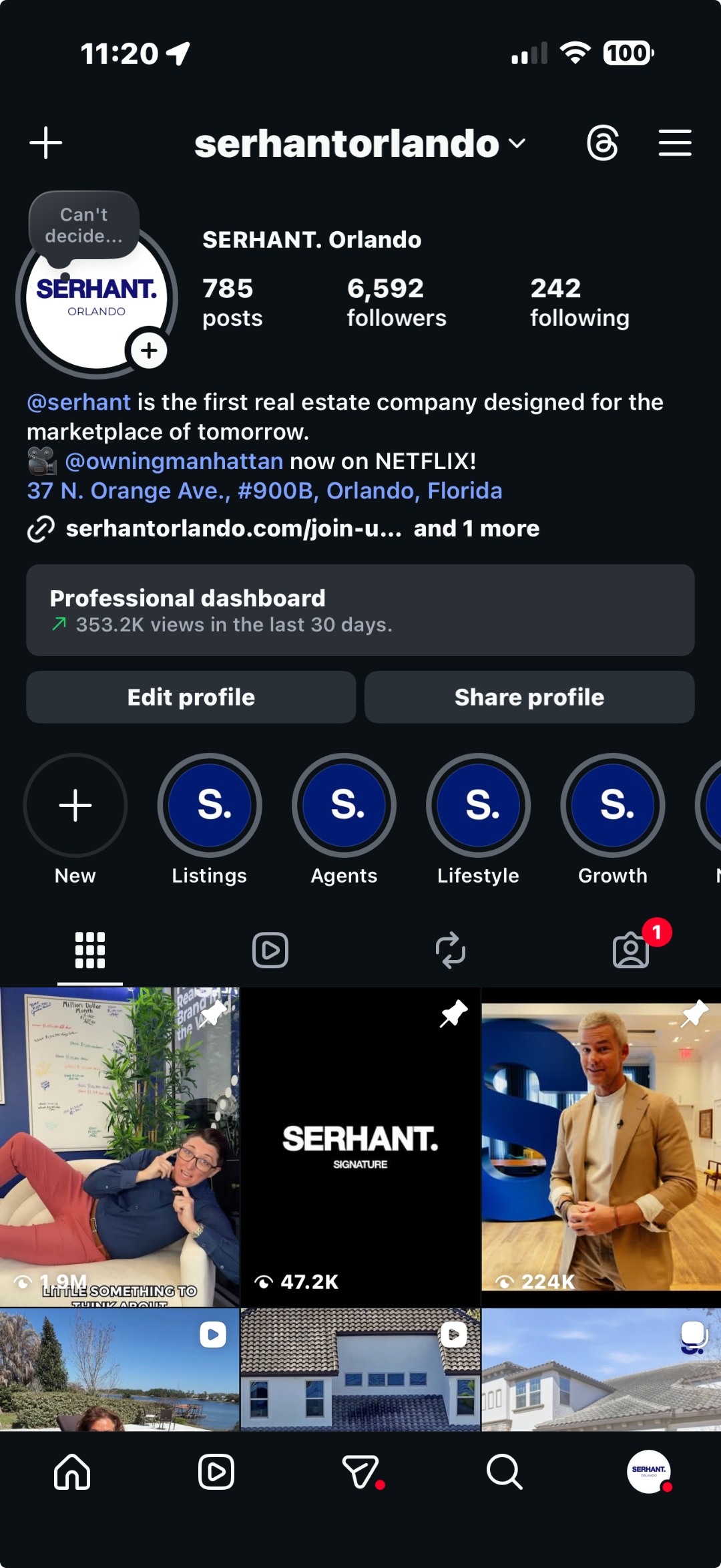 @serhantorlando on Instagram